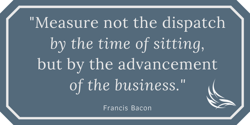 Productivity - Francis Bacon