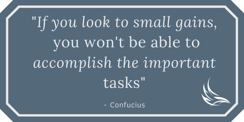 Prioritize your tasks - Confucius
